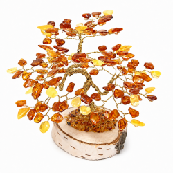Bernstein Bäumchen Bonsai Baum Deko Litauen