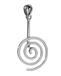 Donuthalter Spirale 925 Silber für Donut 40mm