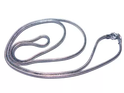 Edelstahl Kette Schlangenkette Breite 1,9 mm Länge 60 cm