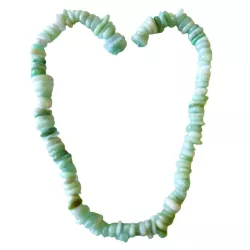 Jadeit hellgrün Edelstein Halskette Größenwahl