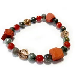 ...Edelstein Armband naturfarben...