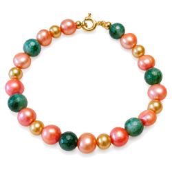 Krebs Sternzeichenarmband mit Ac...