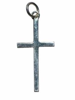 ...schlankes Kreuz aus 925er Ech...
