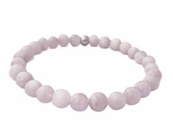 Kunzit pink Edelstein Stretch Armband Längen Wahl