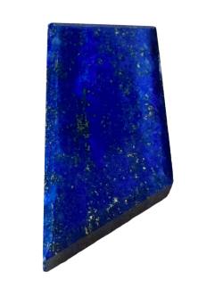 Lapislazuli blau Viereck Edelstein Ketten Anhänger gebohrt