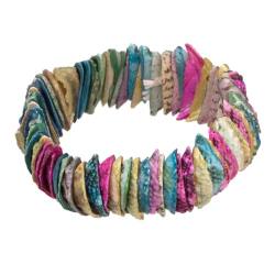 ...sommerliches Armband aus Musc...