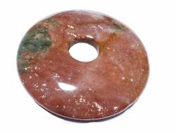 Ozeanjaspis Jaspis mutlicolor Edelstein Donut 5 cm
