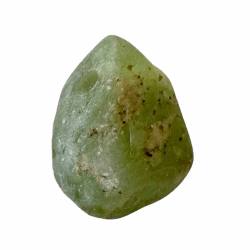 Peridot grün freeform Edelstein Rohstein Kristall Ketten Anhänger quer gebohrt Heilsteine