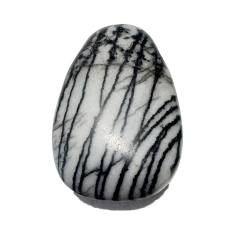 Picassojaspis Jaspis Trommelstein Edelstein Ketten Anhänger gebohrt Top Qualität