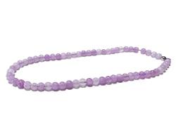 Quarz flieder lila (gefärbt) Edelstein Kugel Fußkettchen Längenwahl