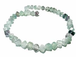 Fluorit Regenbogenfluorit Edelstein Würfel Halskette Längenwahl