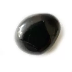 Schungit Trommelstein Taschenstein Handschmeichler schwarz ca. 25 mm