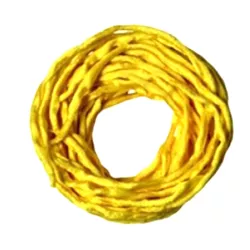 Seidenband Habotai gelb 100 cm