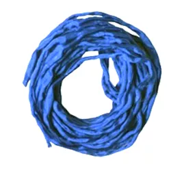 Seidenband Habotai blau 100 cm