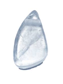 Topas blau poliert Cabochon Edelstein Anhänger gebohrt