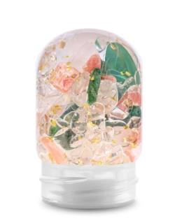 Edelsteinmodul | SHINE BRIGHT 24k Gold  · Rhodochrosit · Aventurin · Rosenquarz · Bergkristall