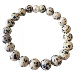 Dendritenopal Opal Edelstein Kugelarmband