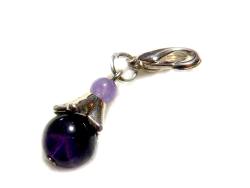 Amethyst Lavendeljade Charm Anhänger