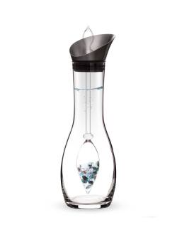 Karaffe era Set | LEBENSKRAFT Smaragd · Aquamarin · Rauchquarz · Bergkristall