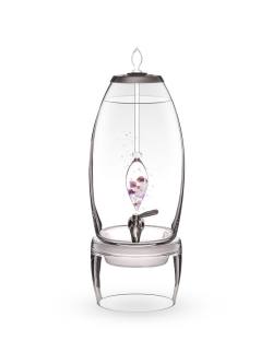 Wasserspender Grande | WELLNESS Rosenquarz - Amethyst - Bergkristall