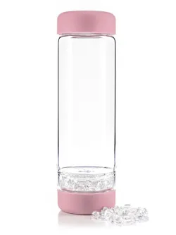 ...Edelsteinwasser Flasche mit K...