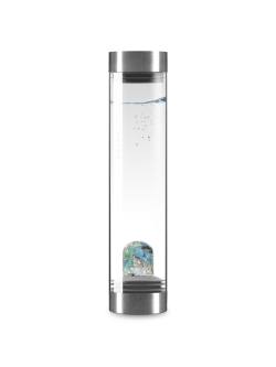 Karaffe SANA Premium | LEBENSKRAFT Smaragd · Aquamarin · Rauchquarz · Bergkristall
