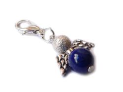 Lapislazuli Schutzengel Charm Anhänger