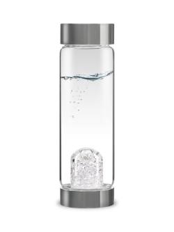 Trinkflasche ViA | DIAMANT Diamantsplitter (4 ct.) - Bergkristall