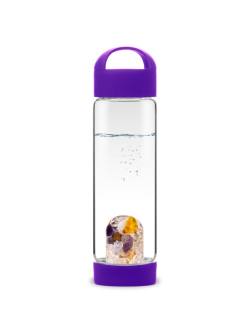 VitaJuwel ViA | PRANA  AMETHYST Amethyst - Versteinertes Holz - Chalcedon - Bernstein - Bergkristall