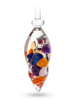 ...mit Milchopal, Amethyst, Berg...