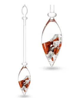 ...mit Amethyst, Chalcedon, vers...
