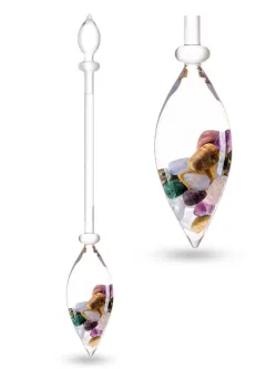 ...mit Amethyst, Chalcedon, vers...